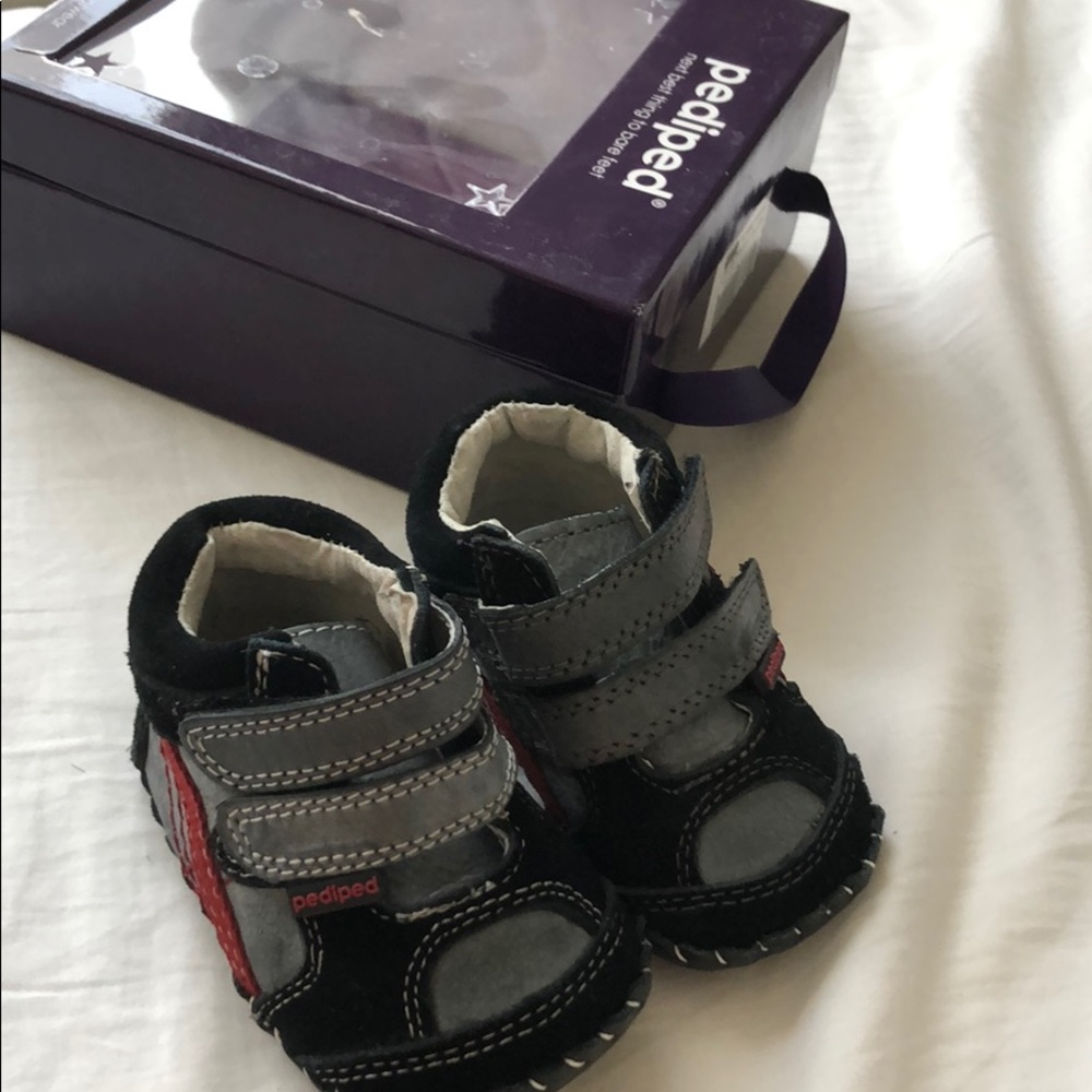 Pediped leather Jamie shoes 0-6